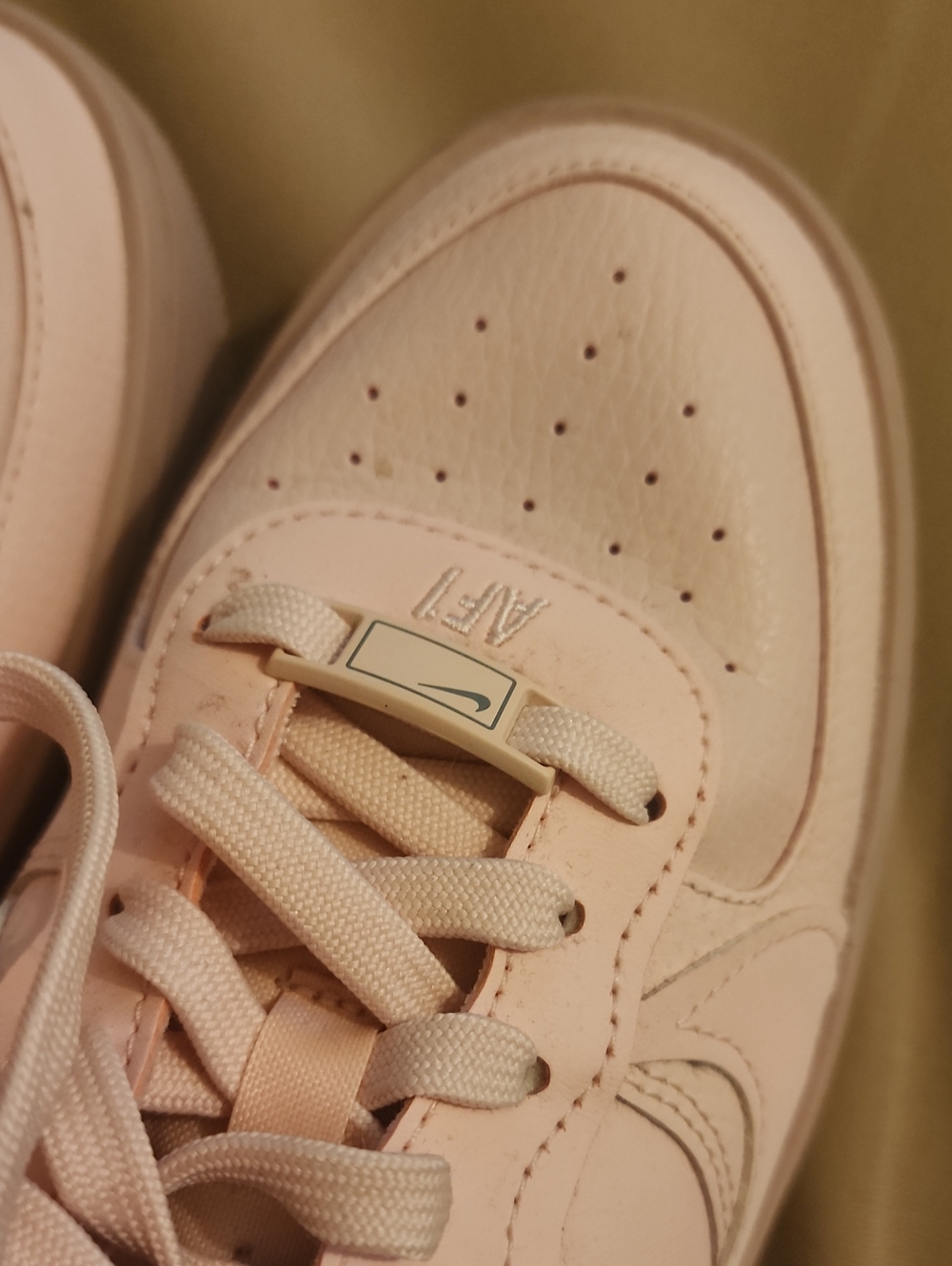 Nike women’s Air Force 1 PLT.AF.ORM 'Atmosphere' Shoes - Picture 5 of 8